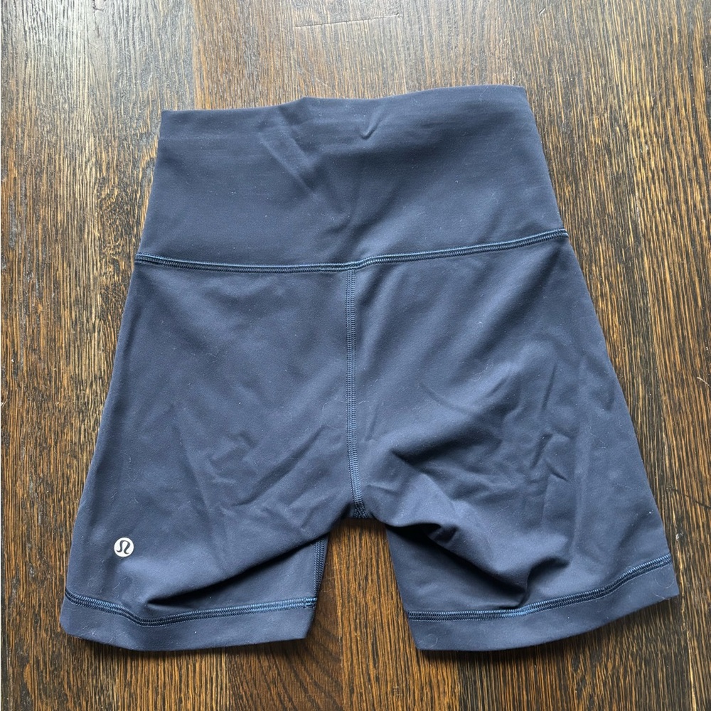 lululemon athletica Deep Blue Bike Shorts